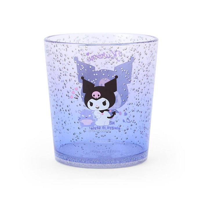 Sanrio Clear Tumbler Kuromi 300ml Portable BPA-Free Cup- Japan Figure Store - #1 Bring To You The Best Japanese Goods