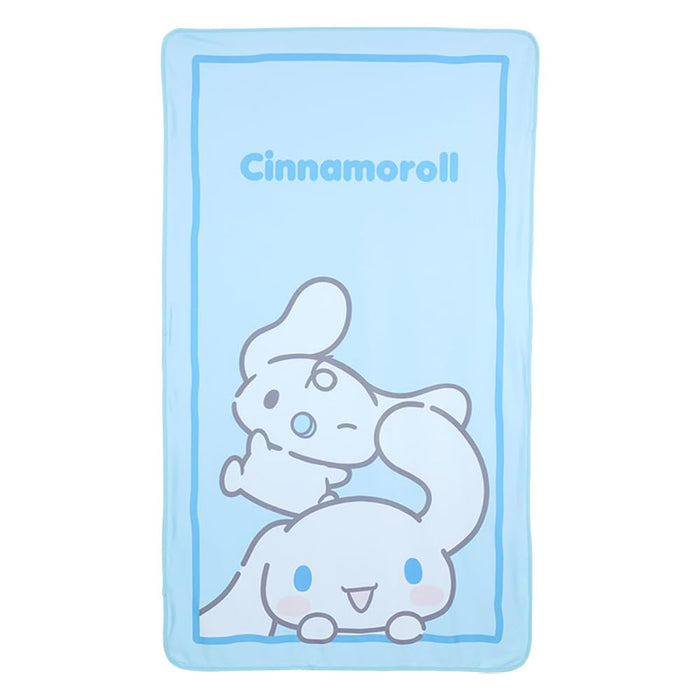 Sanrio Cool-To-The-Touch Cinnamoroll Nap Blanket 95x160cm- Japan Figure Store - #1 Bring To You The Best Japanese Goods
