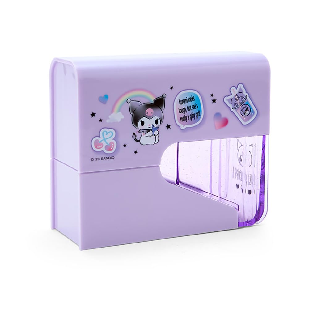 Sanrio Electric Sharpener Kuromi 5x12.5x10.6cm 436798- Japan Figure Store - #1 Bring To You The Best Japanese Goods