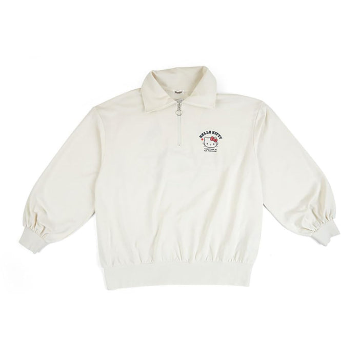 Sanrio Hello Kitty Half Zip Sweatshirt for Kids Cozy and Stylish- Japan Figure Store - #1 Bring To You The Best Japanese Goods