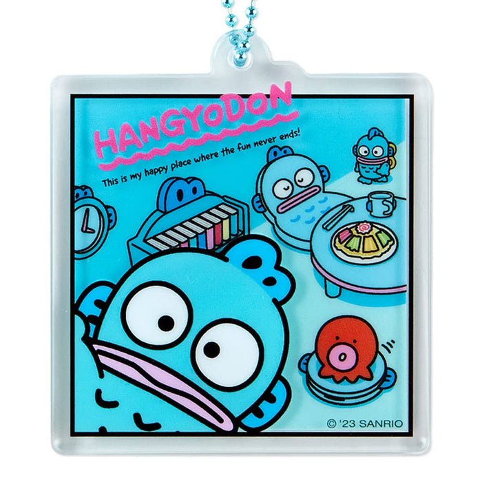 Sanrio Hangyodon Acrylic Keychain Gyodon Room 969028 Collectible- Japan Figure Store - #1 Bring To You The Best Japanese Goods