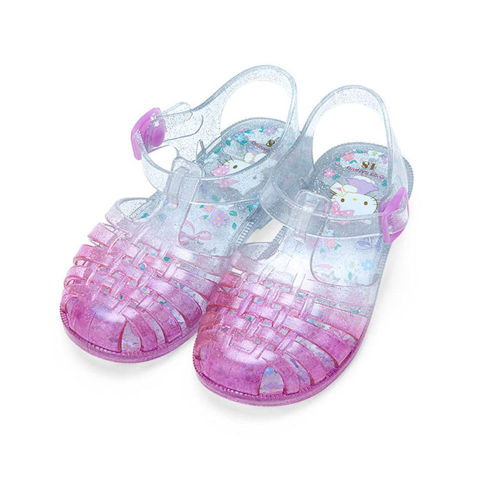 Sanrio Hello Kitty Kids Clear Sandals 18cm Toddler Shoes- Japan Figure Store - #1 Bring To You The Best Japanese Goods