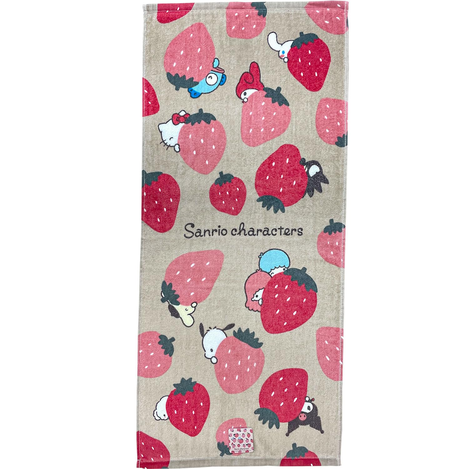 Sanrio Hello Kitty My Melody Kuromi Cinnamon Face Towel 34 X 75 Cm- Japan Figure Store - #1 Bring To You The Best Japanese Goods