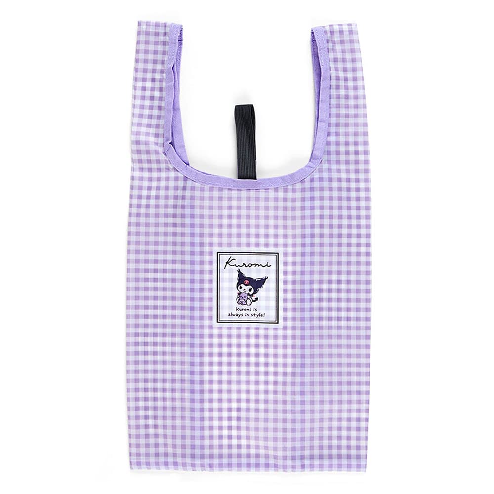 Sanrio Kuromi Eco Bag S Polyester 26x12x31 cm Tote Bag- Japan Figure Store - #1 Bring To You The Best Japanese Goods