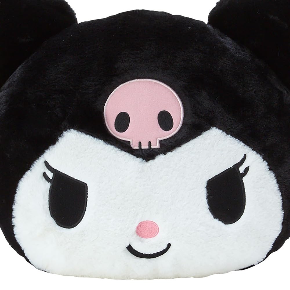 Sanrio Kuromi Face-Shaped Cushion S 272639 - Cute and Cozy Pillow- Japan Figure Store - #1 Bring To You The Best Japanese Goods