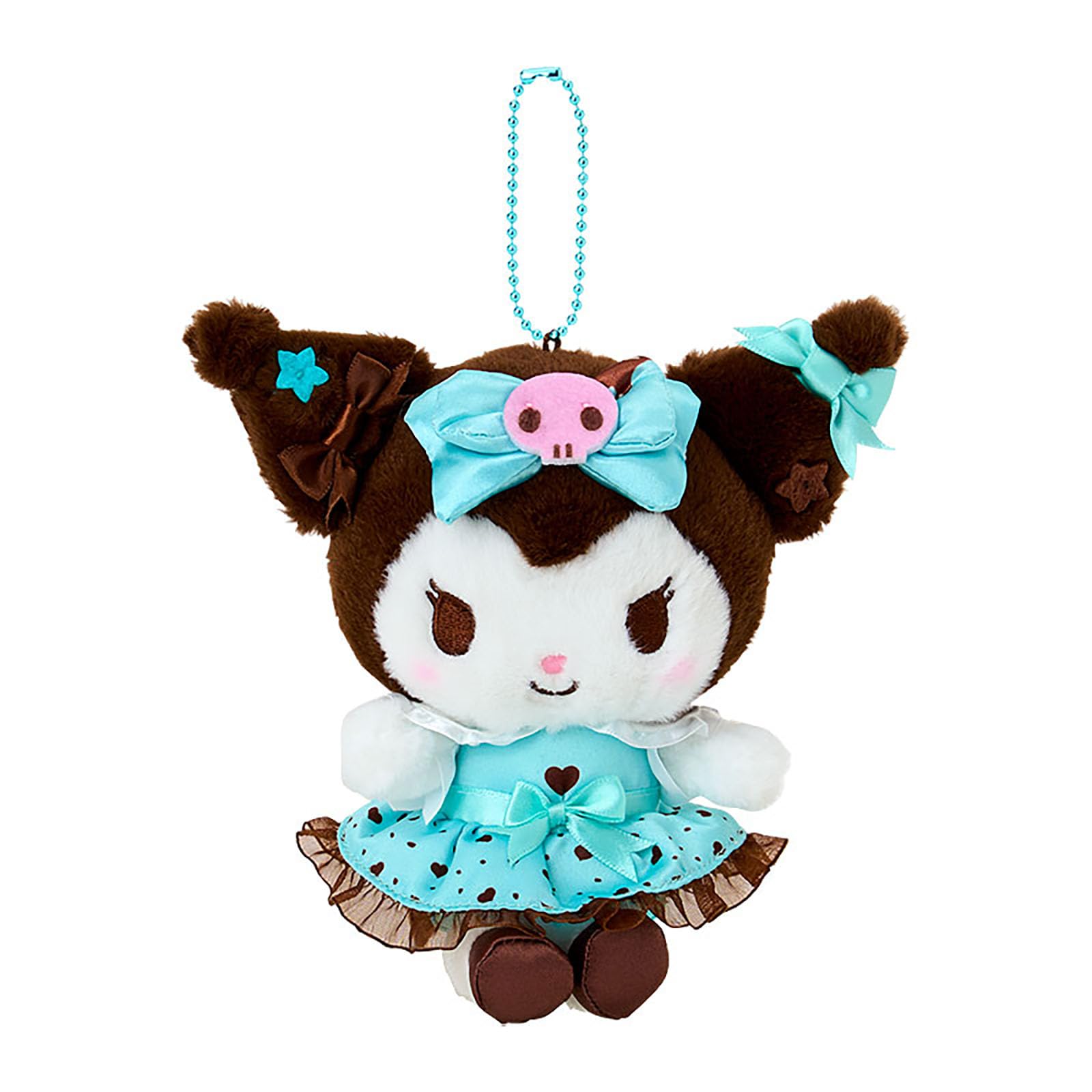 Sanrio Kuromi Mascot Holder Chocolate Mint Polyester for Ages 6+