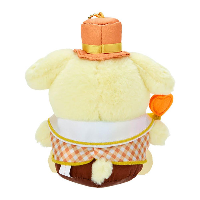 Sanrio Pompompurin Mascot Holder Beige 12x7x14 cm Adorable Plush Organizer- Japan Figure Store - #1 Bring To You The Best Japanese Goods