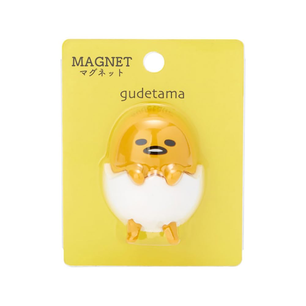 Sanrio Gudetama Mascot Magnet 147117 - Cute Magnetic Decor- Japan Figure Store - #1 Bring To You The Best Japanese Goods