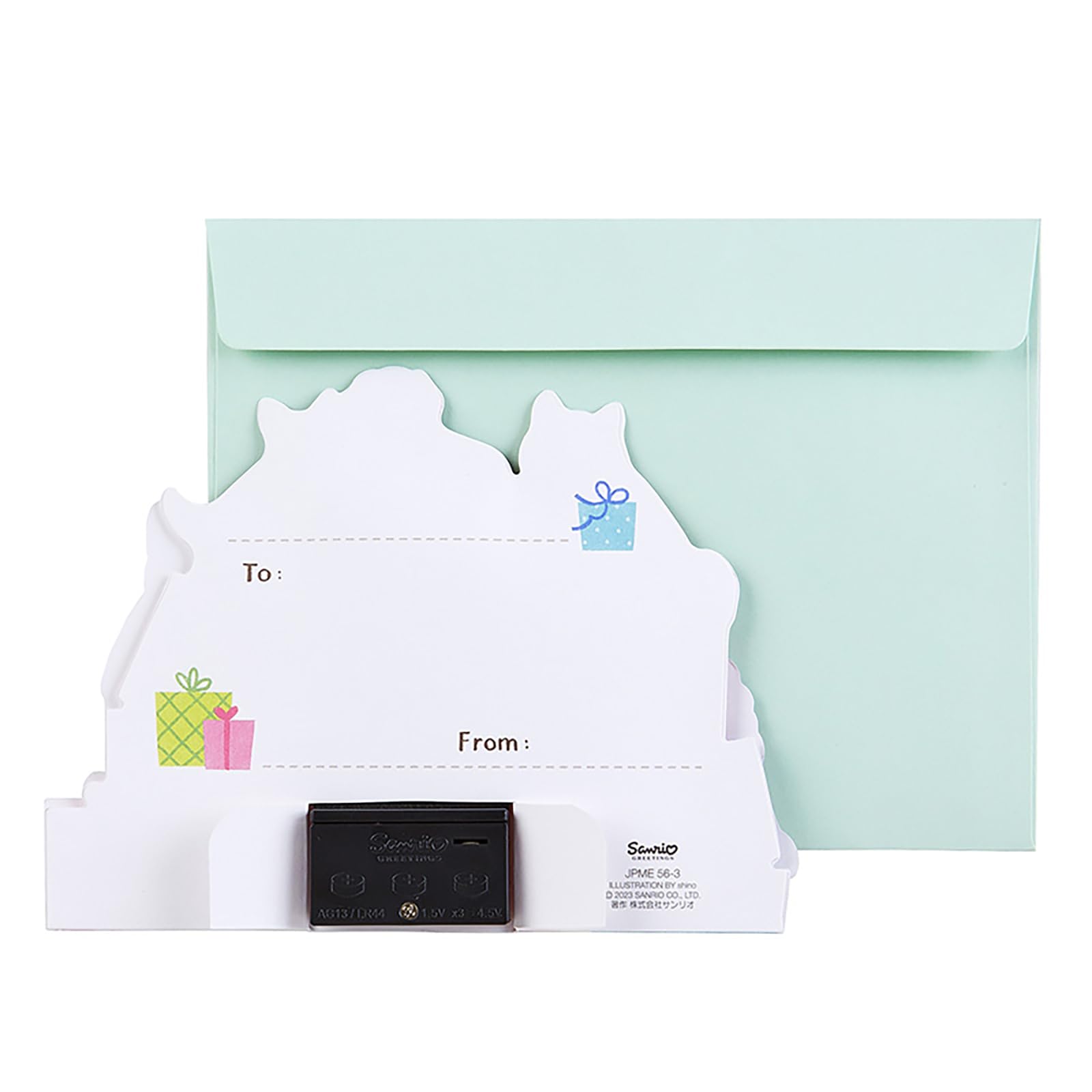 Sanrio My Melody Musical Birthday Card with Dog Design - Overseas Shipping Available- Japan Figure Store - #1 Bring To You The Best Japanese Goods