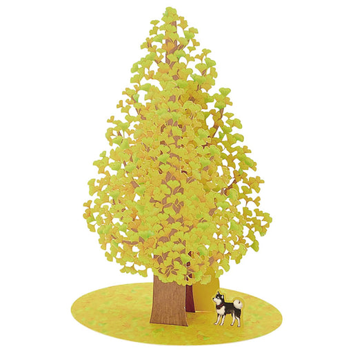 Sanrio Autumn Ginkgo Message Card 1 Greeting Card with Overseas Shipping- Japan Figure Store - #1 Bring To You The Best Japanese Goods