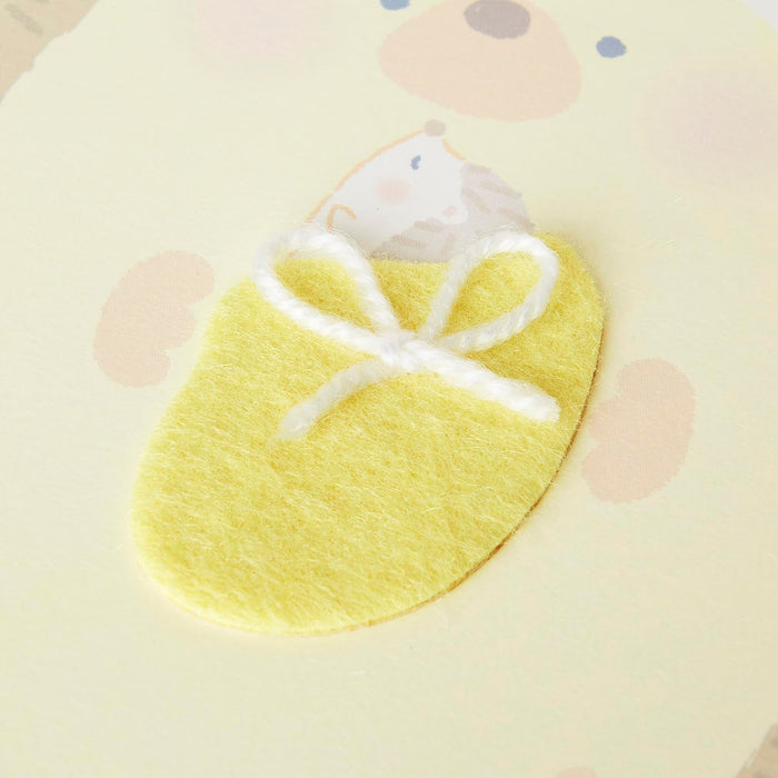 Sanrio Hedgehog Parent and Child Baby Gift Greeting Card Shippable Overseas- Japan Figure Store - #1 Bring To You The Best Japanese Goods