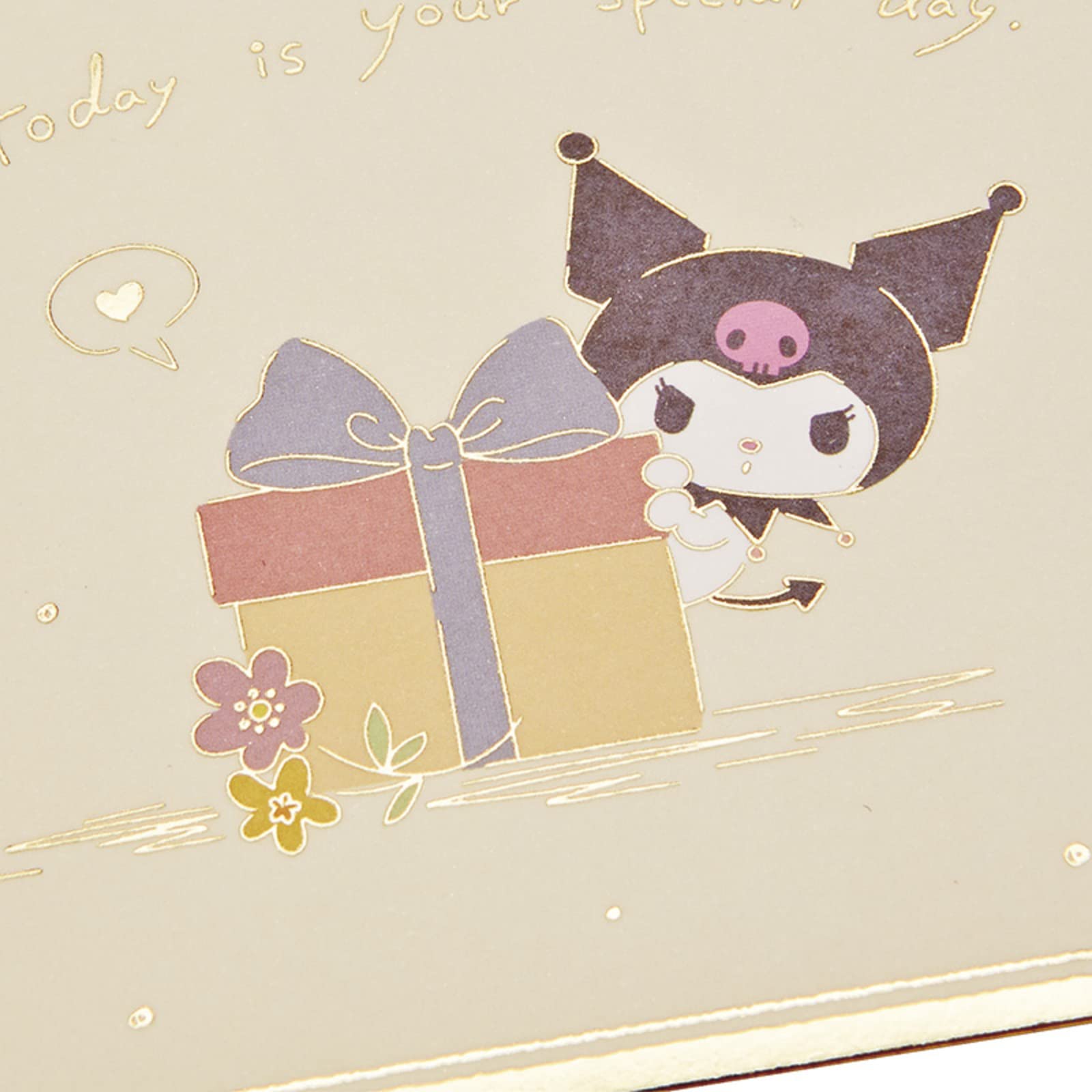 Sanrio Kuromi Cake Party Greeting Card | Overseas Shipping Available- Japan Figure Store - #1 Bring To You The Best Japanese Goods