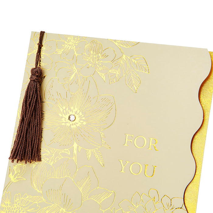 Sanrio Multipurpose Line Drawing Flower Greeting Card Overseas Shipping- Japan Figure Store - #1 Bring To You The Best Japanese Goods