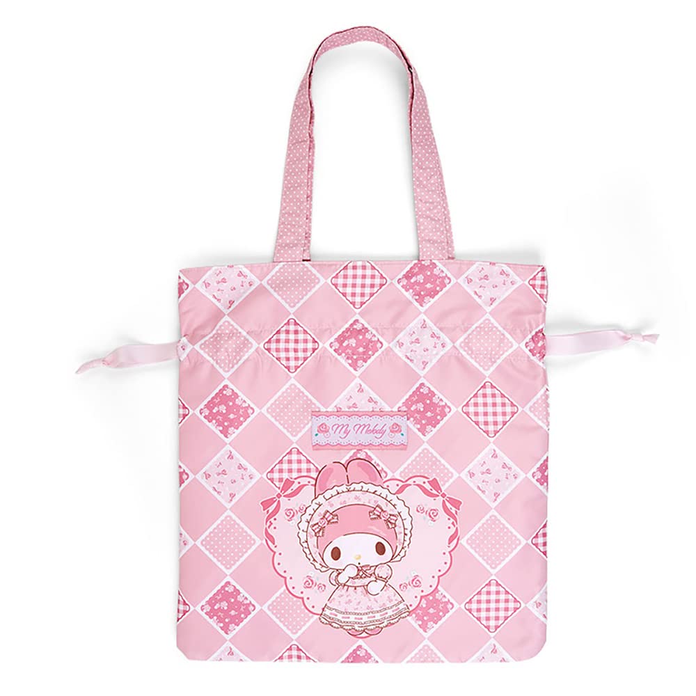 Sanrio My Melody Drawstring Tote Bag Momo Melody 824445 | Cute and Convenient- Japan Figure Store - #1 Bring To You The Best Japanese Goods