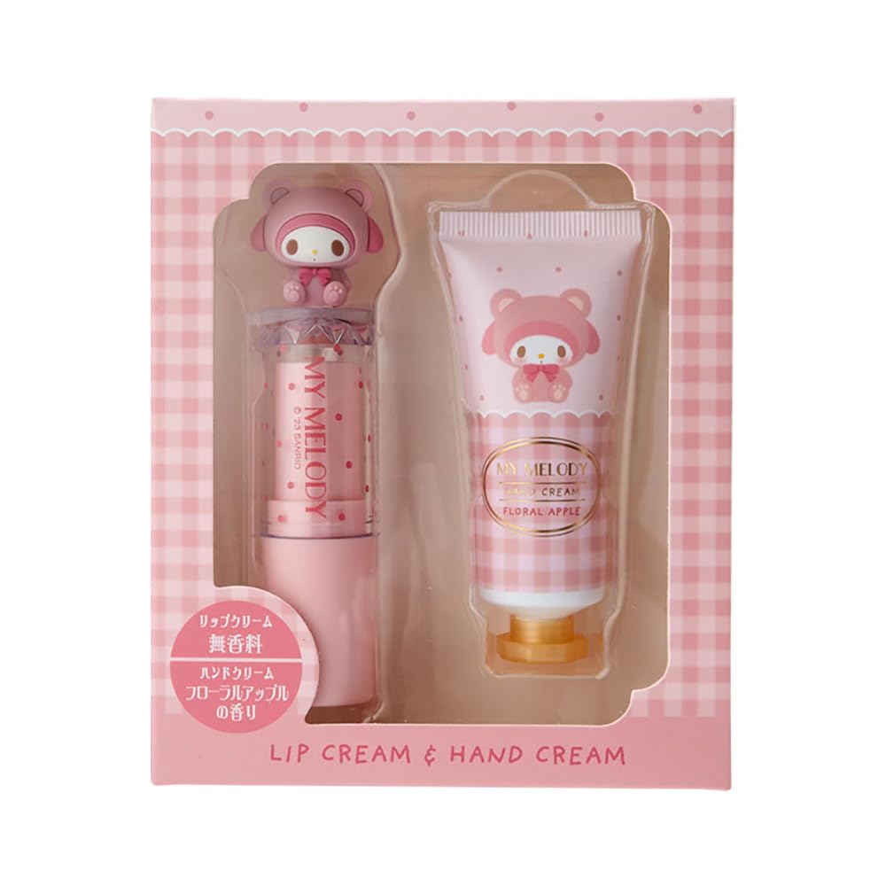 Sanrio My Melody Lip and Hand Cream Set Bear Motif 331091- Japan Figure Store - #1 Bring To You The Best Japanese Goods