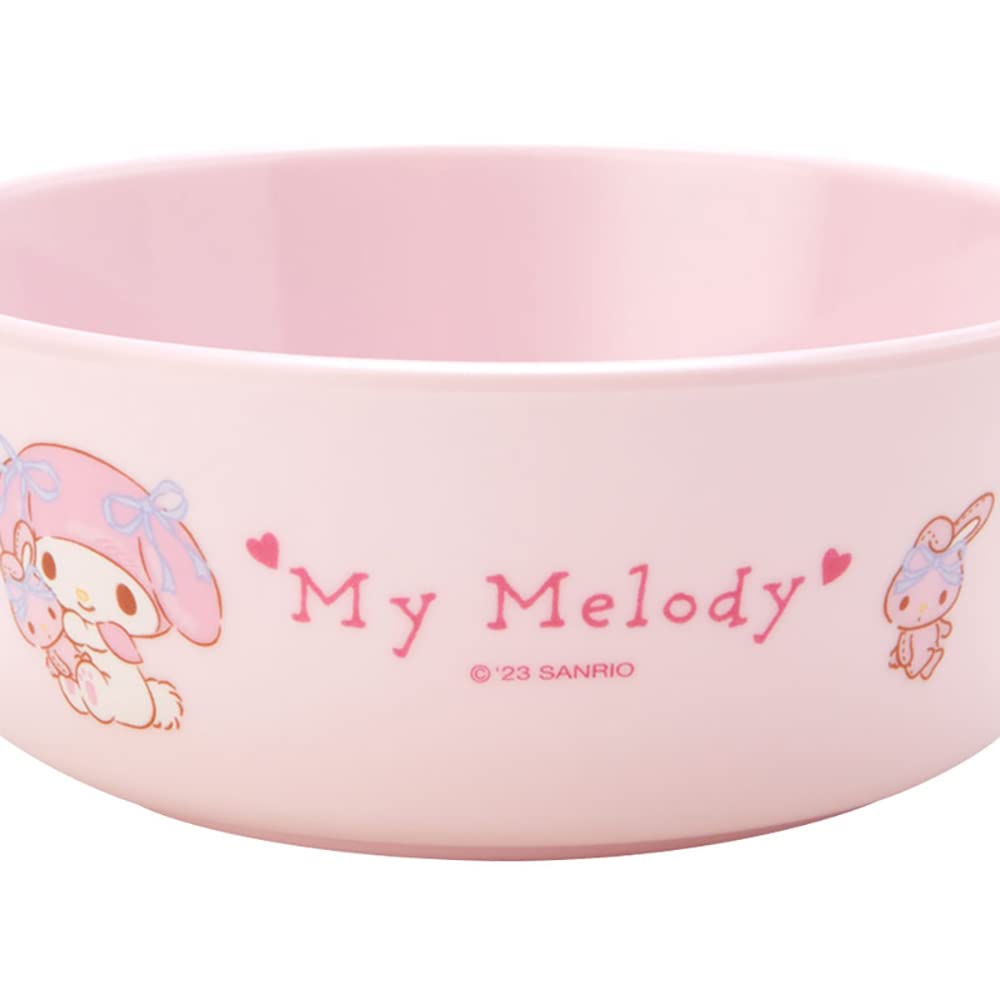 Sanrio My Melody Melamine Bowl Durable Lightweight Kitchenware 837024- Japan Figure Store - #1 Bring To You The Best Japanese Goods