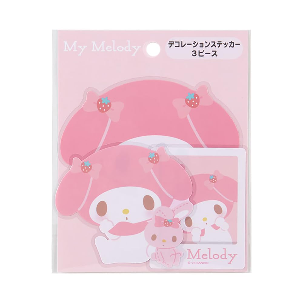 Sanrio My Melody Sticker Set 9.6x10.3cm - Cute Character Decor- Japan Figure Store - #1 Bring To You The Best Japanese Goods