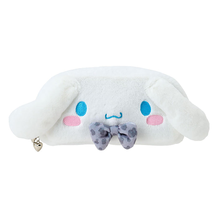 Étui à crayons Sanrio Cinnamoroll, motif animal monochrome, polyester et PU, 071102