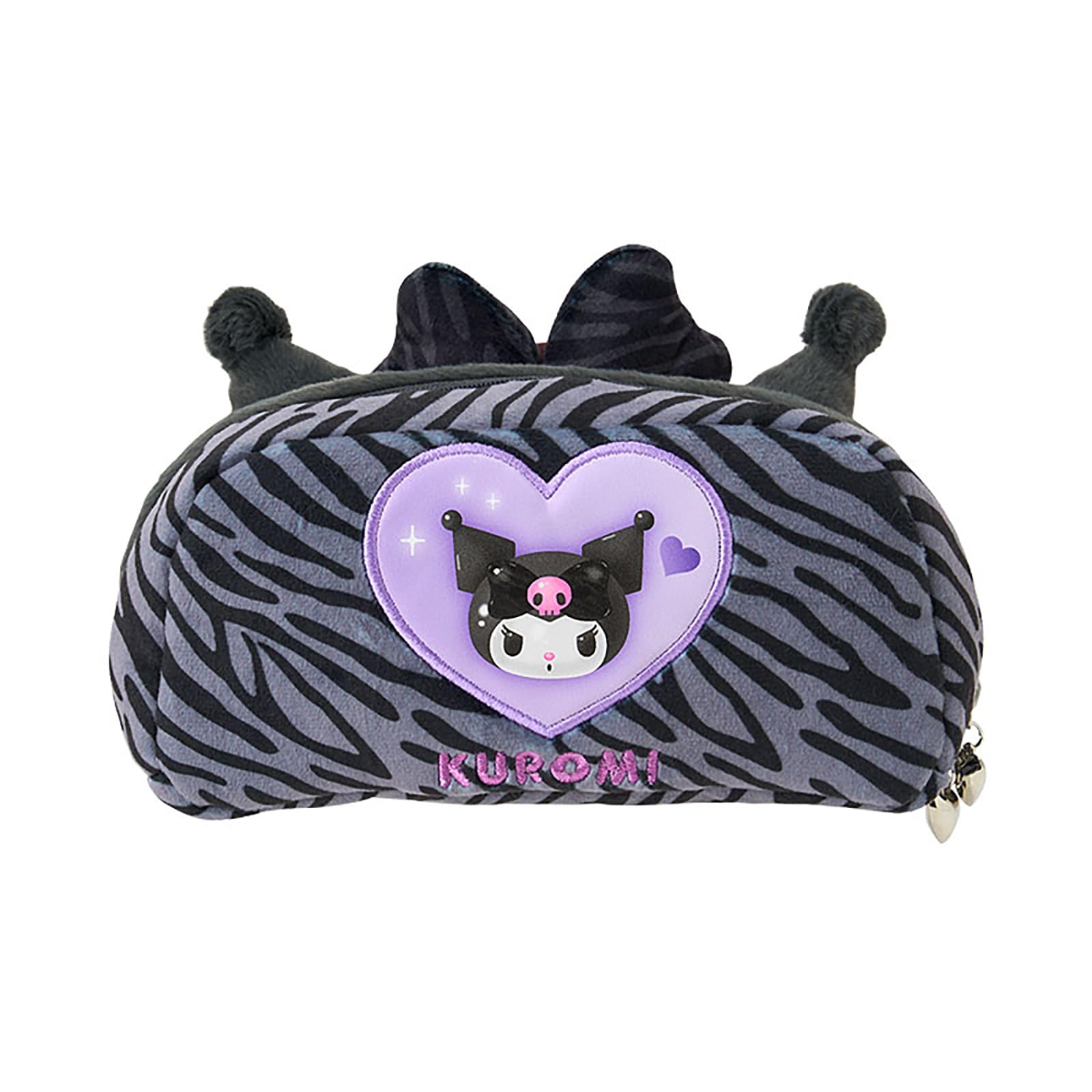 Sanrio Kuromi Monotone Animal Pencil Case Polyester Pu Durable Design