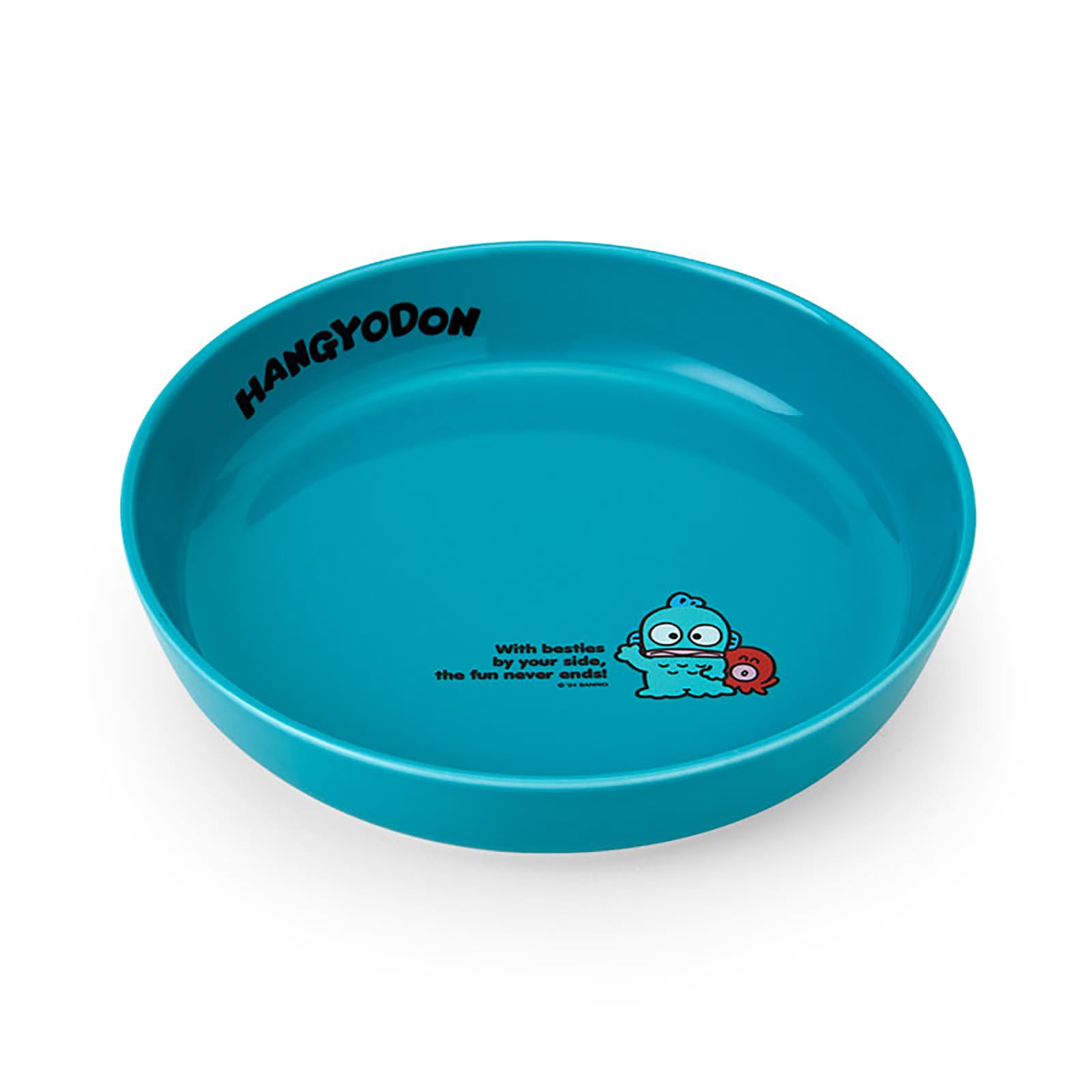 Sanrio Hangyodon 21cm Ceramic Plate Microwave and Dishwasher Safe