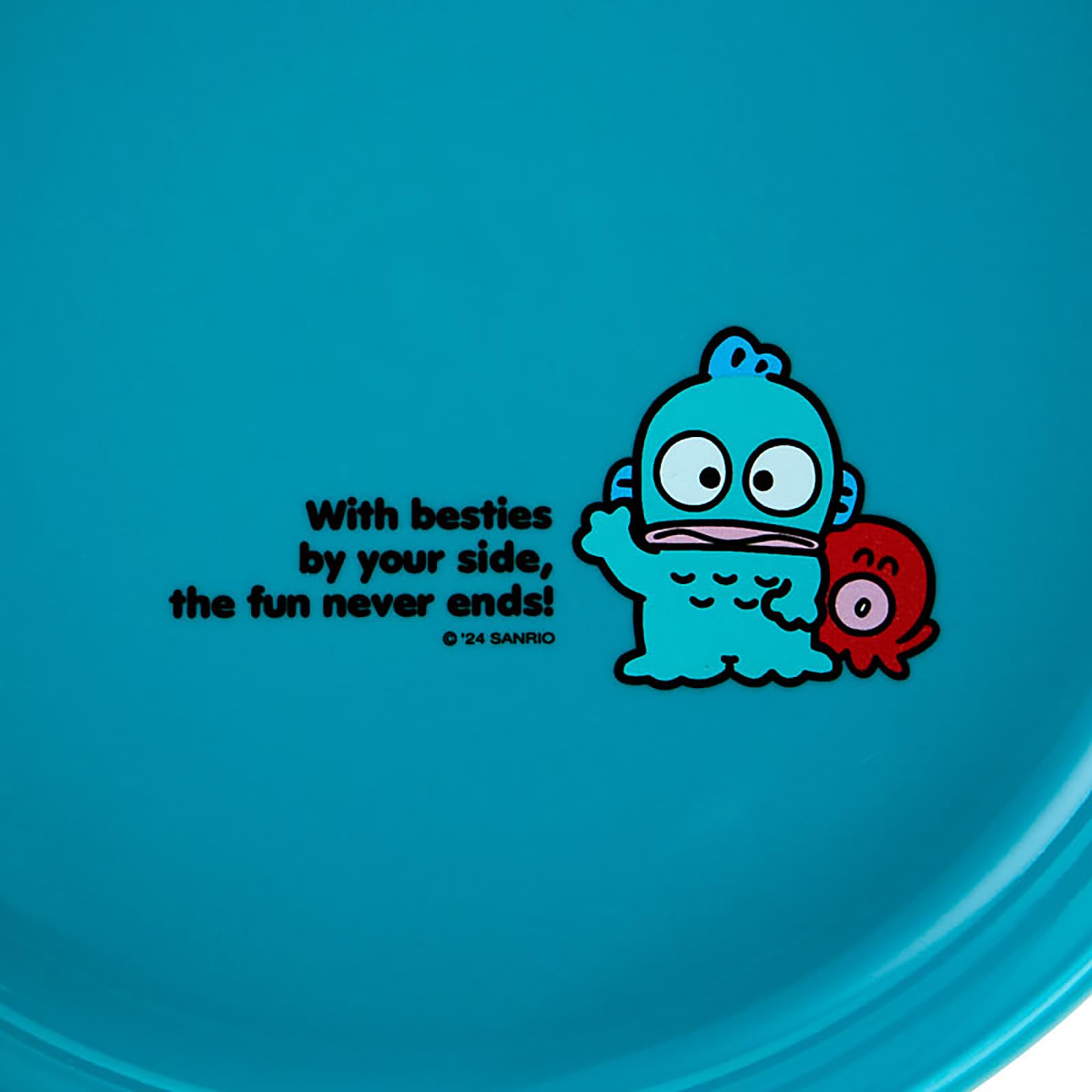 Sanrio Hangyodon 21cm Ceramic Plate Microwave and Dishwasher Safe