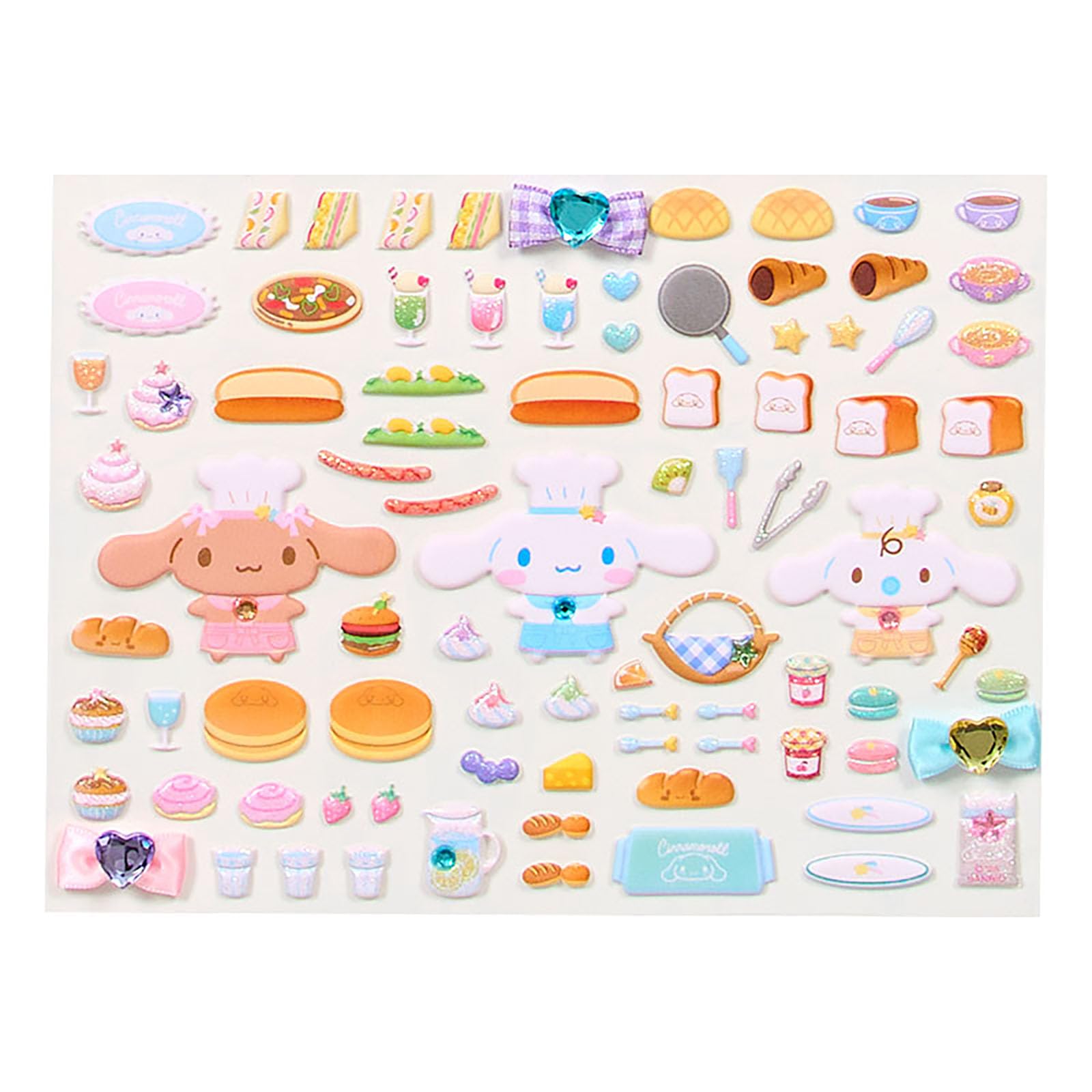 Sanrio Cinnamoroll Playable Sticker Set for Kids Ages 3+