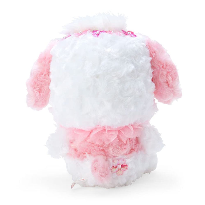 Sanrio Pochacco Sakura Plush Toy - Soft and Cuddly Collectible 780618- Japan Figure Store - #1 Bring To You The Best Japanese Goods