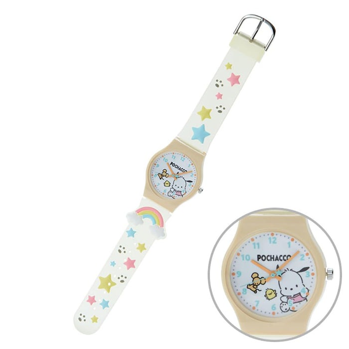 Sanrio Pochacco Rubber Watch 20.5x3.3 cm Character 181170- Japan Figure Store - #1 Bring To You The Best Japanese Goods