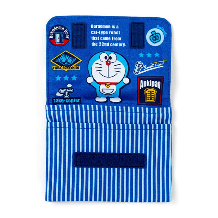 Sanrio Doraemon Pocket Pouch Clip Made in Japan with Name Space- Japan Figure Store - #1 Bring To You The Best Japanese Goods
