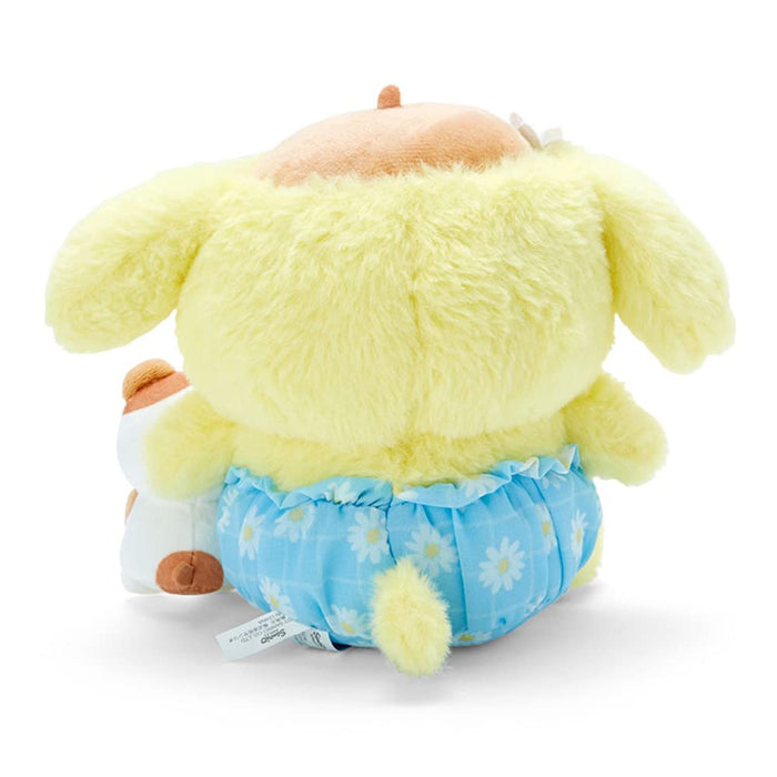 Sanrio Pompompurin Daisy Plush Toy - Cuddly and Cute Plushie Collectible- Japan Figure Store - #1 Bring To You The Best Japanese Goods