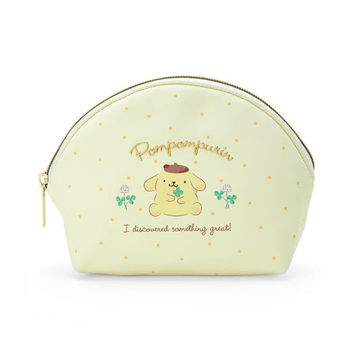 Sanrio Pompompurin Pouch 13x17x6cm - New Lifestyle Character Accessory- Japan Figure Store - #1 Bring To You The Best Japanese Goods