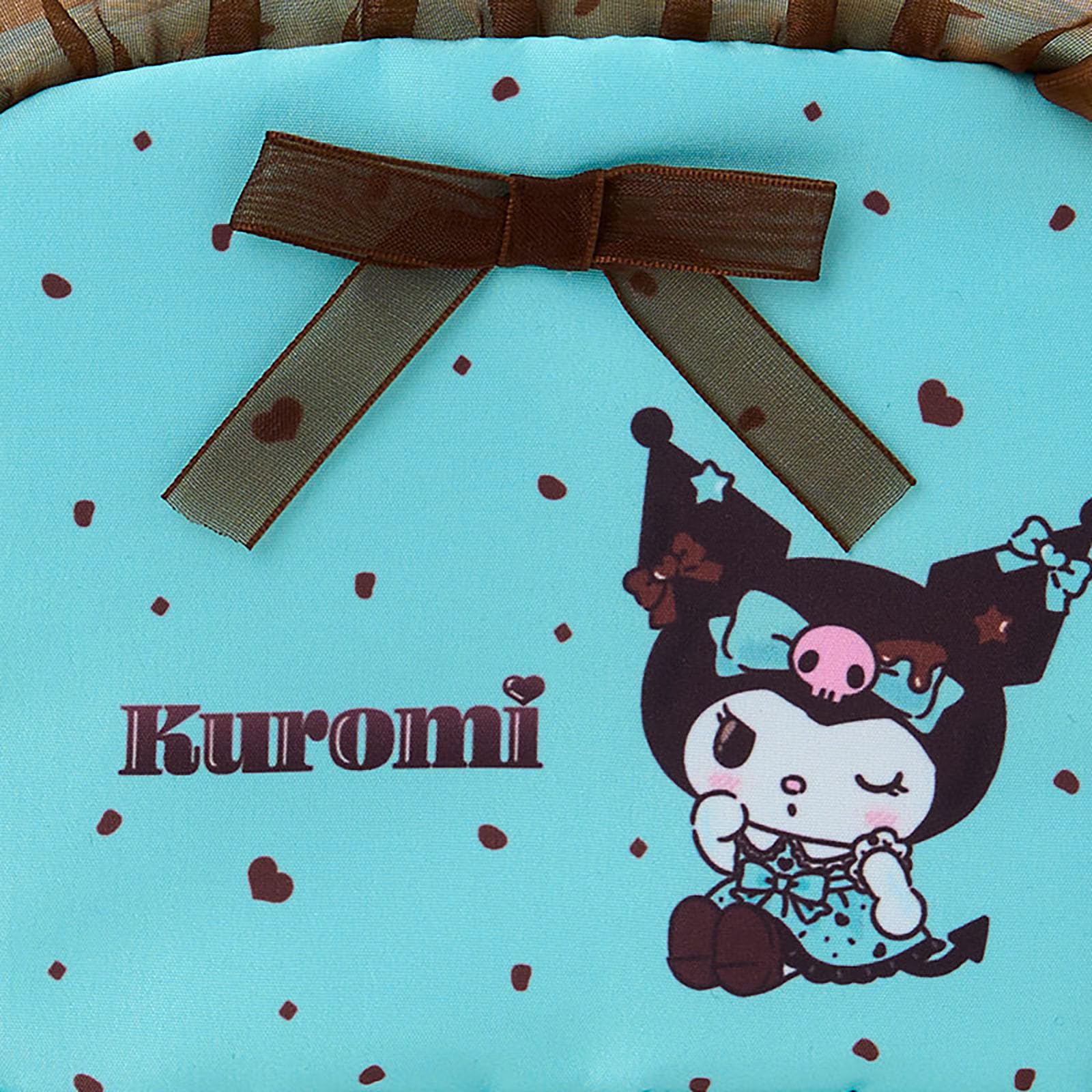 Sanrio Kuromi Pouch Chocolate Mint Polyester Cotton Ages 3+