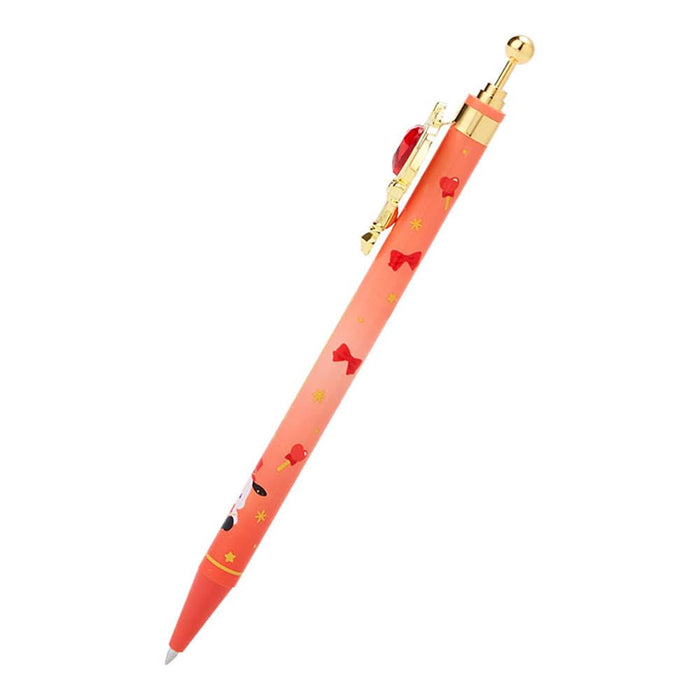 Sanrio Pochacco Black Ink Ballpoint Pen With Stone - Premium Quality Writing Tool- Japan Figure Store - #1 Bring To You The Best Japanese Goods