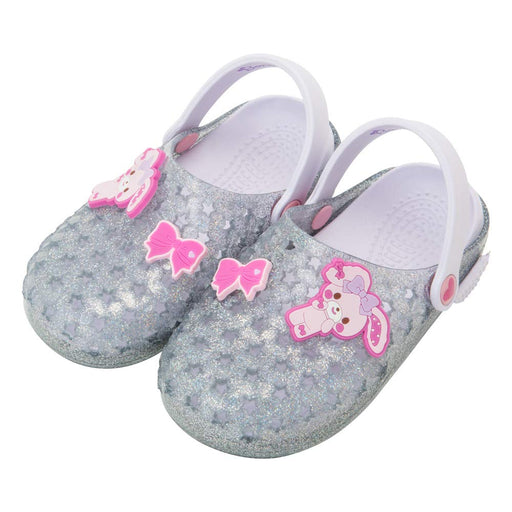 Sanrio Bonbon Ribbon Clear Sandals 18Cm for Kids- Japan Figure Store - #1 Bring To You The Best Japanese Goods