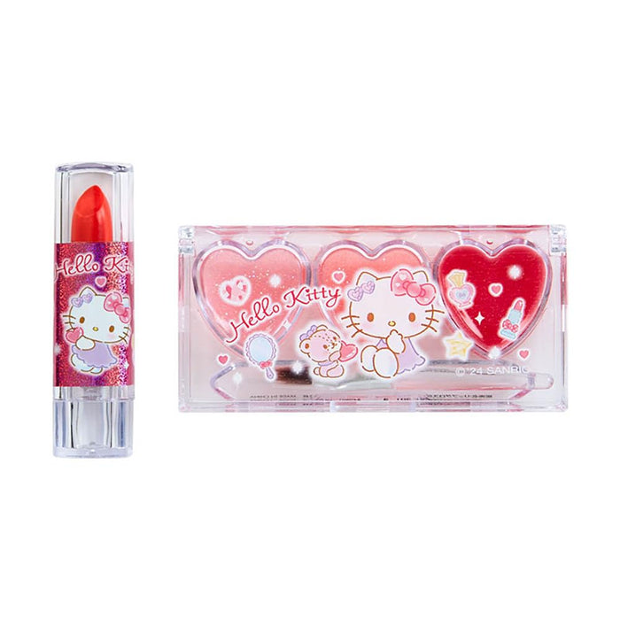Sanrio Hello Kitty Colored Lip and Gloss Set - 844080- Japan Figure Store - #1 Bring To You The Best Japanese Goods