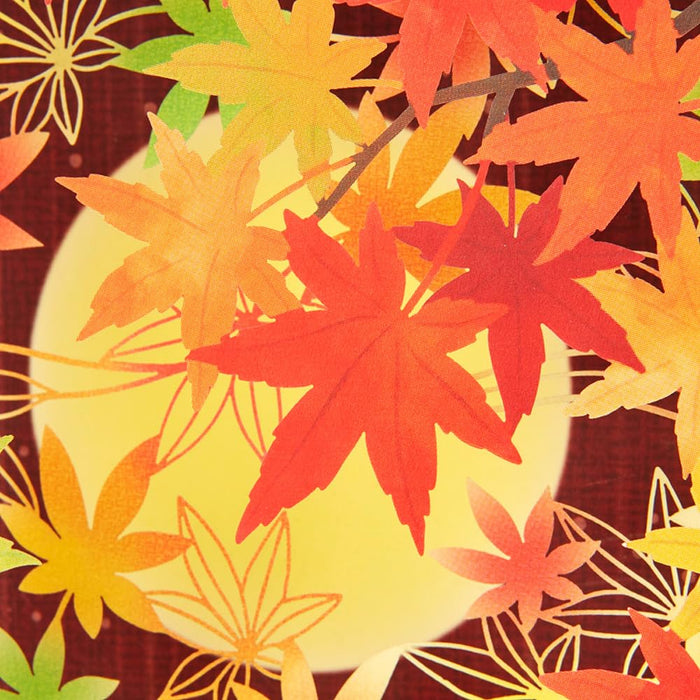 Sanrio Autumn Leaves Laser Cut Message Card in Box - Perfect for Fall Greetings- Japan Figure Store - #1 Bring To You The Best Japanese Goods