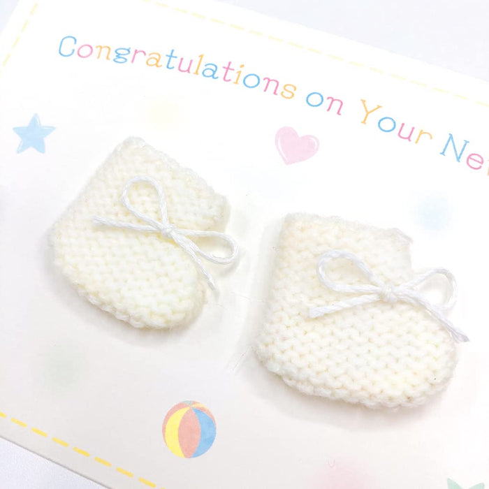 Sanrio Baby Gift Message Card with Baby Socks BC81-1 L 381- Japan Figure Store - #1 Bring To You The Best Japanese Goods