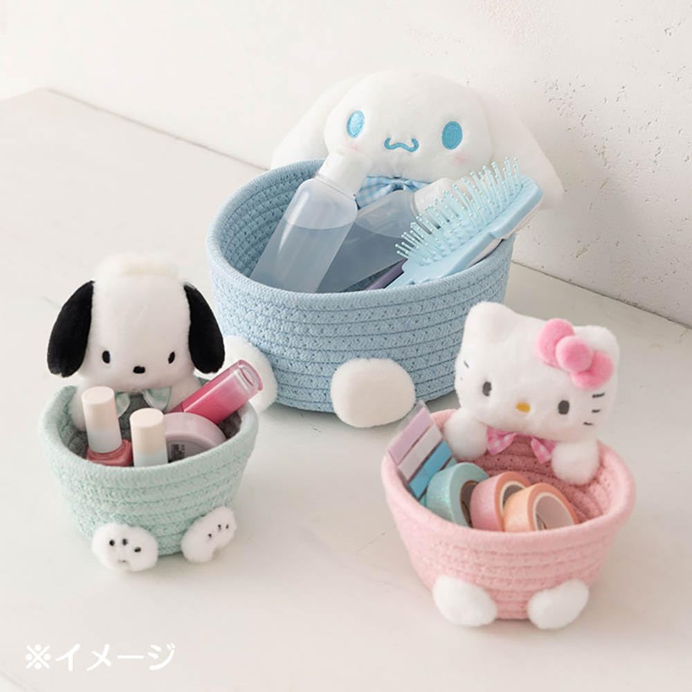 Sanrio Kuromi Rope Basket S - Cute Storage Solution- Japan Figure Store - #1 Bring To You The Best Japanese Goods