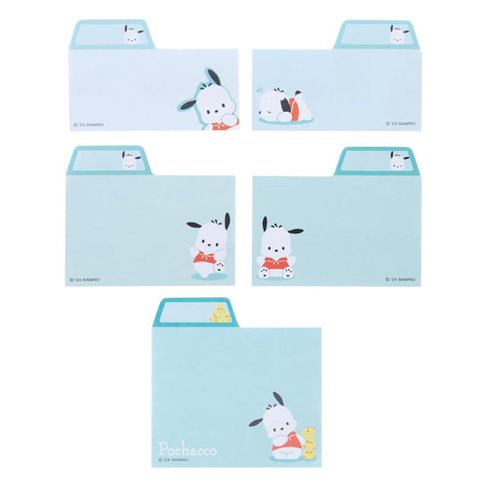 Sanrio Pochacco Sticky Notes 6.9x6.9cm - Perfect for New Life Index- Japan Figure Store - #1 Bring To You The Best Japanese Goods