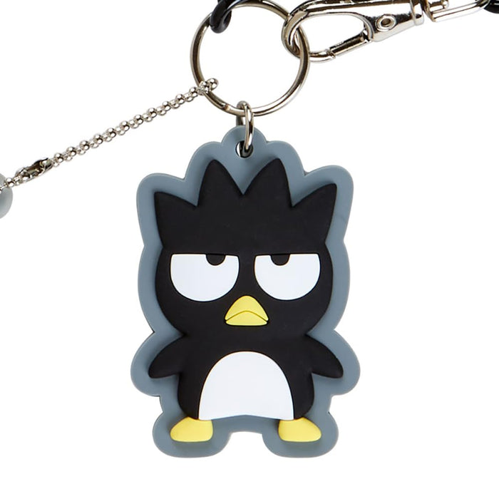 Sanrio Badtz-Maru Silicone Mini Case Charm Keychain 6.5x6.5x3Cm- Japan Figure Store - #1 Bring To You The Best Japanese Goods