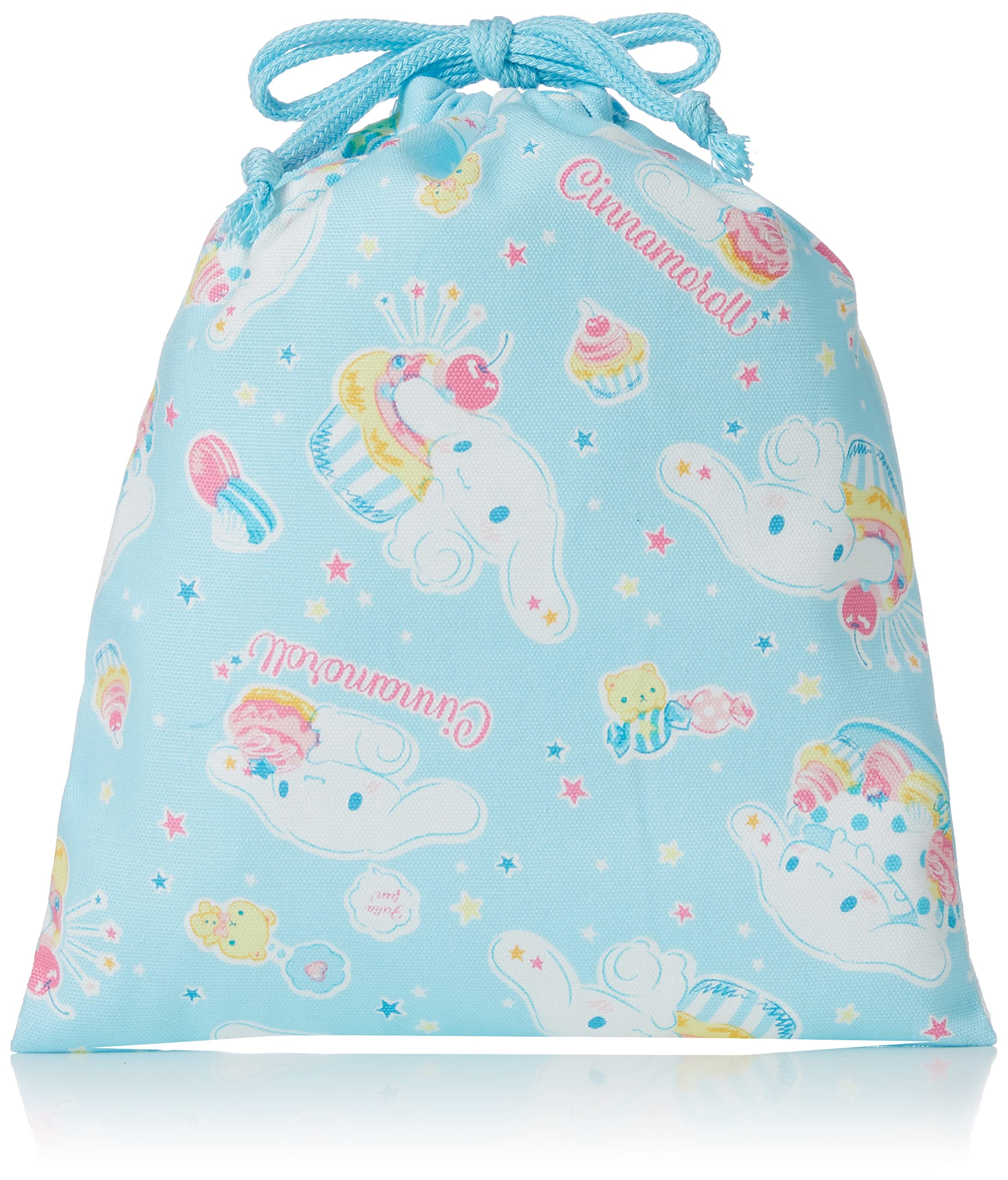 Sanrio Small Drawstring Bag for Girls Featuring Cinnamoroll- Japan Figure Store - #1 Bring To You The Best Japanese Goods