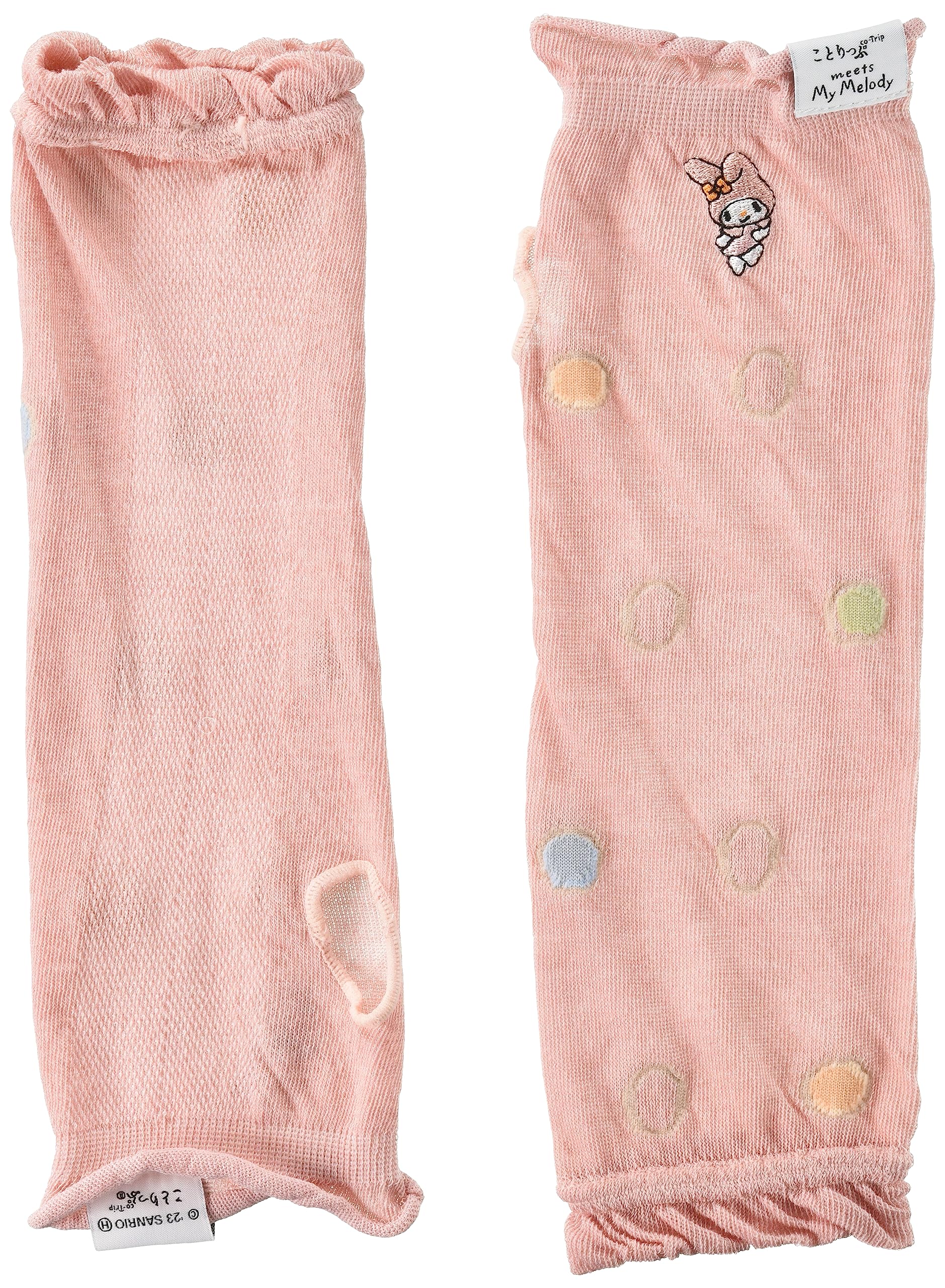 Sanrio Women's Salmon Pink Socks Free Size - Comfortable & Stylish- Japan Figure Store - #1 Bring To You The Best Japanese Goods