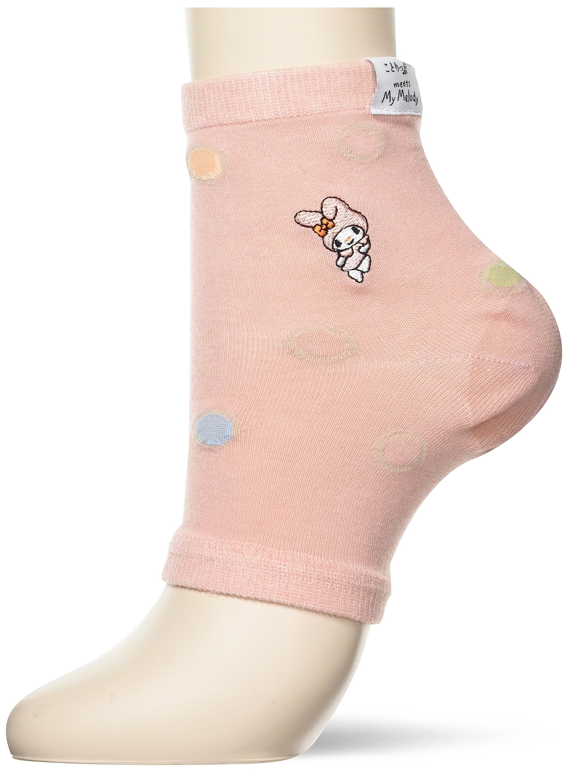 Sanrio Women's Salmon Pink Socks 23-25Cm Comfortable Fit- Japan Figure Store - #1 Bring To You The Best Japanese Goods