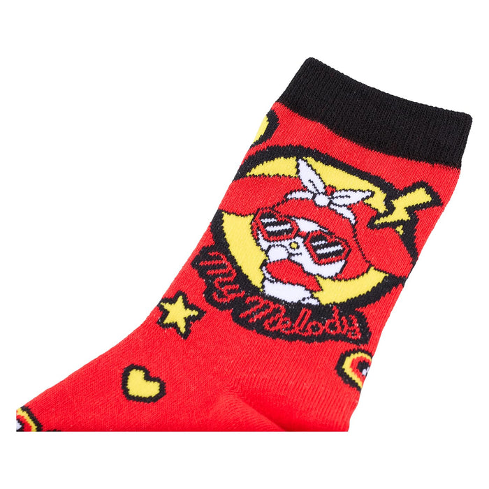 Sanrio Girls Red Socks 4264339 Comfortable and Stylish- Japan Figure Store - #1 Bring To You The Best Japanese Goods