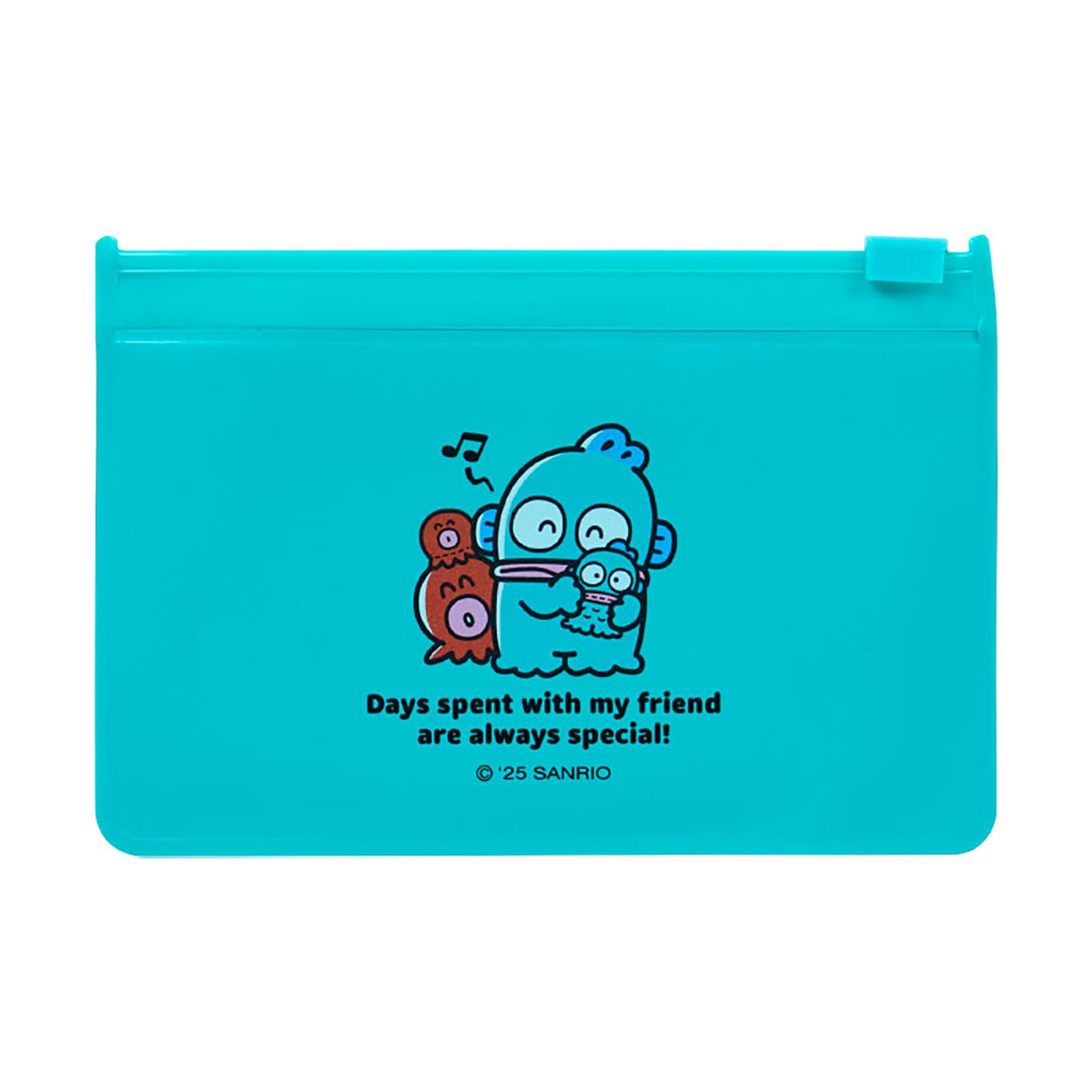 Sanrio Sticker & Case Set Hangyodon and Sayuri 10 PVC Designs Stationery