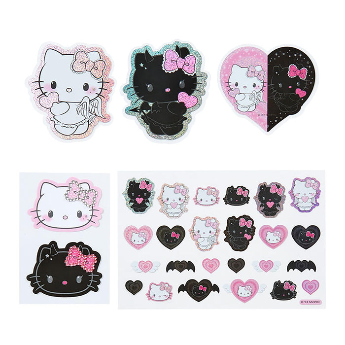 Sanrio Hello Kitty Angel & Devil Sticker Set Durable 931934- Japan Figure Store - #1 Bring To You The Best Japanese Goods