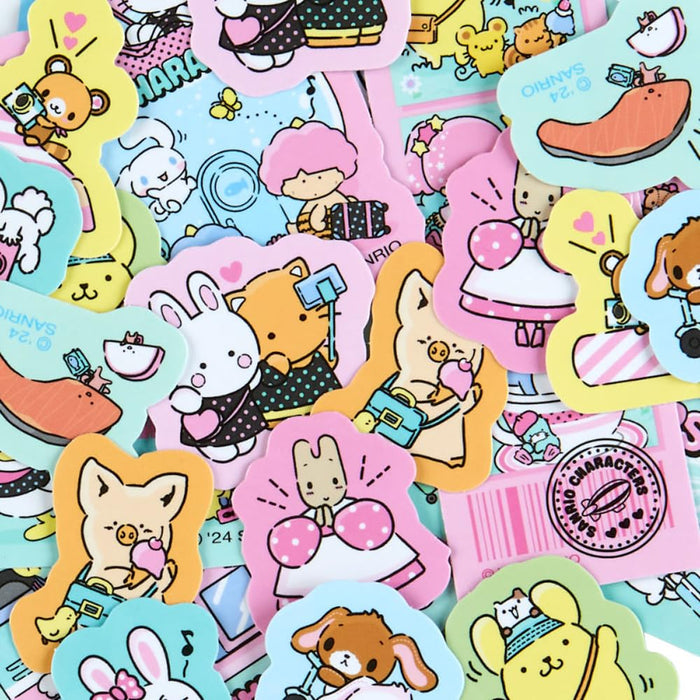 Sanrio Sticker Set Fantasy Trip with Popular Characters Assortment 878391- Japan Figure Store - #1 Bring To You The Best Japanese Goods