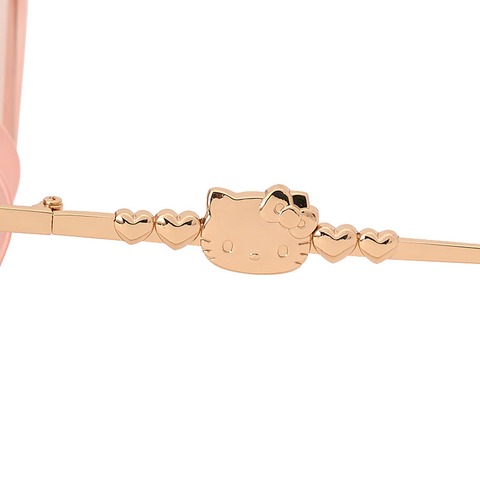 Sanrio Hello Kitty Pink Sunglasses with UV Protection and Plastic Frame