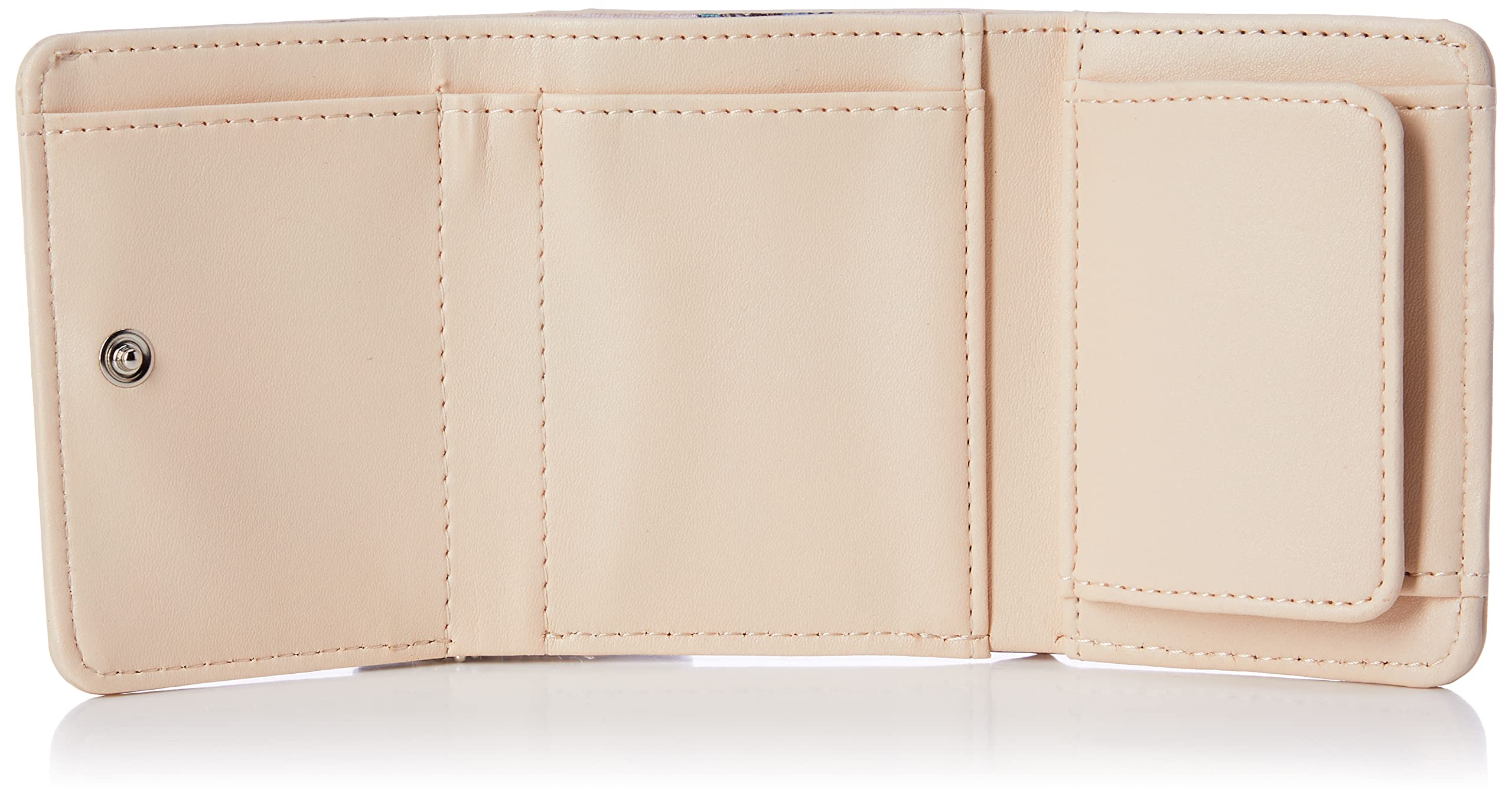 Sanrio Beige Tri-Fold Wallet for Women with Sanrio Characters Cnm-Wlt04- Japan Figure Store - #1 Bring To You The Best Japanese Goods