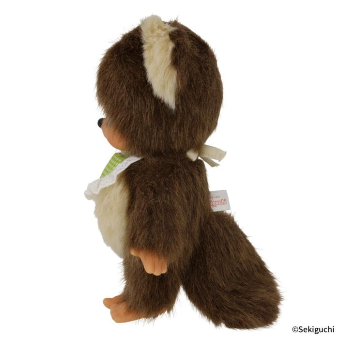Sekiguchi Monchhichi Friends Tanutanu Plush Toy Small H18cm W13cm D8cm